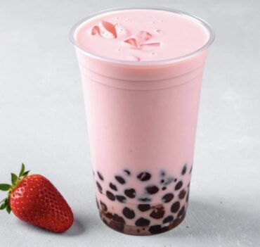 Strawberry Boba Tea